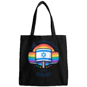 Discover LGBTQ community STANDS WITH ISRAEL Bags