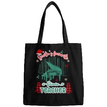 Discover Santa’s Favorite Piano Teacher - Merry Christmas Bags