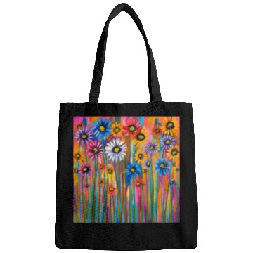 Discover Wildflowers graffiti Bags