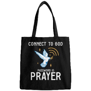 Discover Connect to God Team Jesus Believer Scripture Bags