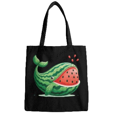 Discover Melon Whale Funny Animal Made Of Vegetables Bags