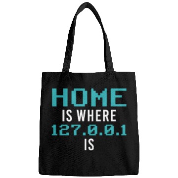 Discover Localhost Programming Computer Scientist Funny Pro Bags