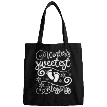 Discover Becoming Mom & Dad, winters sweetest blessings Bags