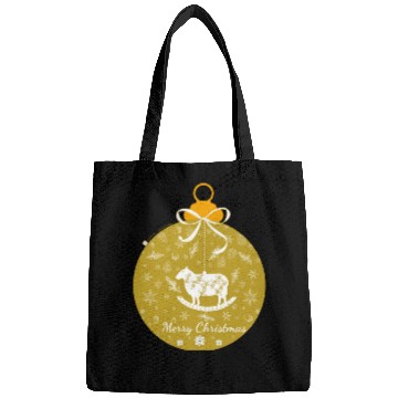 Discover Golden Lamb Christmas Ornament Bags