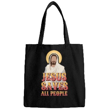 Discover Jesus Saves All People Bags