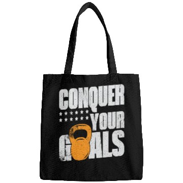 Discover Conquer Your Goals Exercise Gym Lover Bags