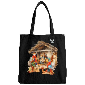 Discover Nativity scene with Mary Joseph Baby Jesus Bags