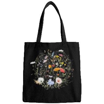 Discover Botanical Floral Wildflower Gardener Gardening Bags