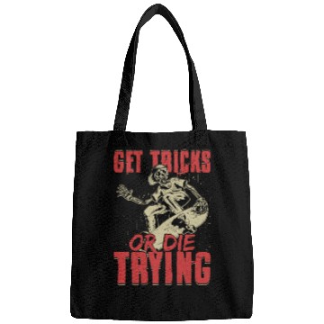 Discover Get Tricks Or Die Trying Skateboard Skater Skatebo Bags