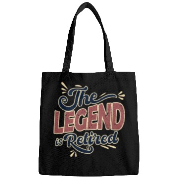 Discover This Legend is retired - retirement look Bags