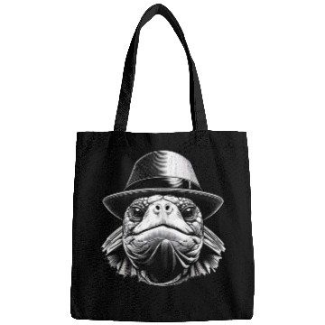 Discover A turtle with a hat, a classic look Bags
