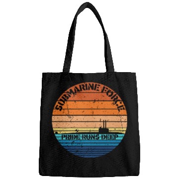 Discover Sunset Navy Submarine Force Pride Runs Deep Bags