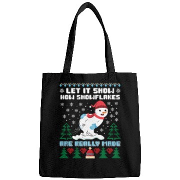 Discover Snowman Let it Snow Christmas Snow Fever Bags