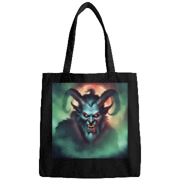 Discover Krampus in Green Fog Bags