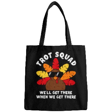 Discover Turkey Trot Squad Race Funny Thanksgiving Running Bags