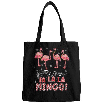 Discover Candy Cane Flamingoes Fa La La Mingo Flamingo Bags
