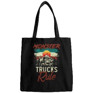 Discover Monster Trucks And Mountain Adventures Bags