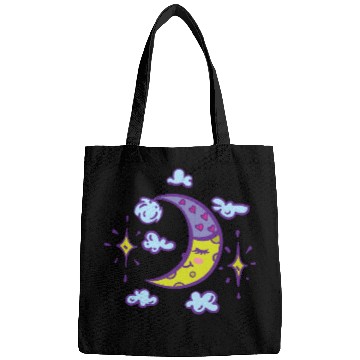 Discover Moon With Sleeping Hat With Bags