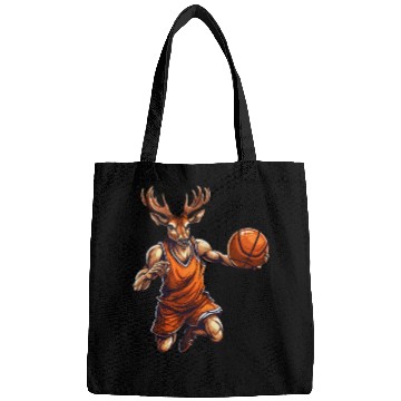 Discover Basketball player deer Bags