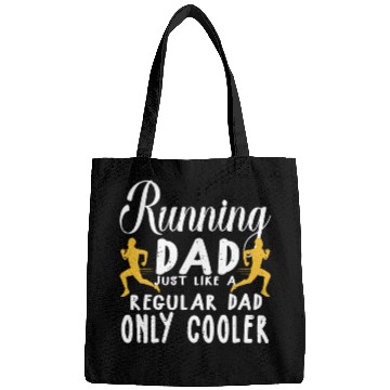 Discover Funny Running For Men Dad Marathon Runner Coach Ma Bags
