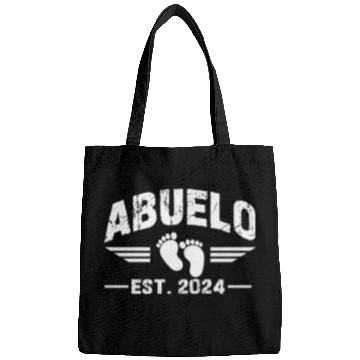 Discover funny abuelo Father Day Gift design Bags