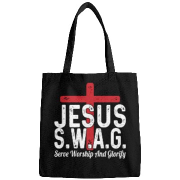 Discover Jesus Serve Worship and Pray SWAG Christian Bags