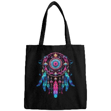 Discover Neon Dreamcatcher Fantasy | Plastic Poppy™ Bags