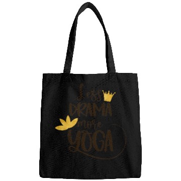 Discover Less Drama More Yoga Bags