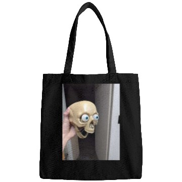 Discover Surprised skull Bags
