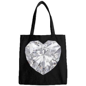 Discover Diamond Heart Gem Jewelry Bags