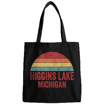 Discover Vintage Higgins Lake Michigan Bags