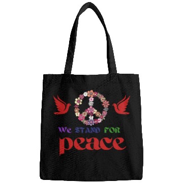 Discover Peace - We stand for peace Bags