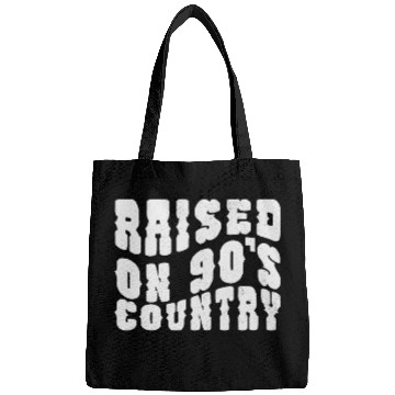 Discover Raised On 90's Country Western Cowboy Cowgirl 90's Bags