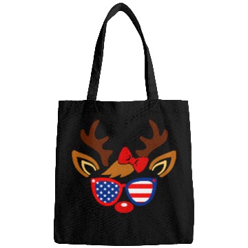Discover Cute American Deer Face Bags