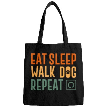 Discover eat sleep walk repeat walking hobby Bags