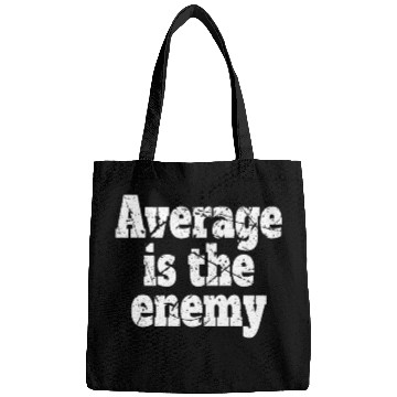 Discover Average Is The Enemy Training Workout Running Gym Bags