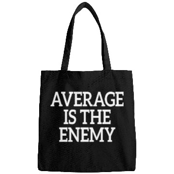 Discover Average Is The Enemy Training Workout Running Gym Bags