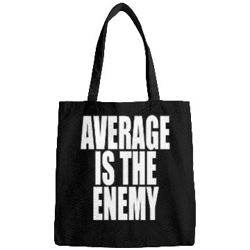 Discover Average Is The Enemy Training Workout Running Gym Bags