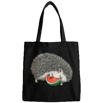 Discover Hedgehog Sleeping With Watermelon Bags