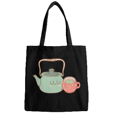 Discover Tea Kettle and Cup of Green Tea Bags