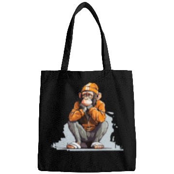 Discover Street Art Monkey Urban Rap Street Monkey Bags