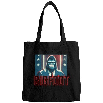 Discover Bigfoot For President Bags