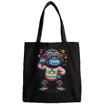 Discover Gorilla With Sunglasses Bags