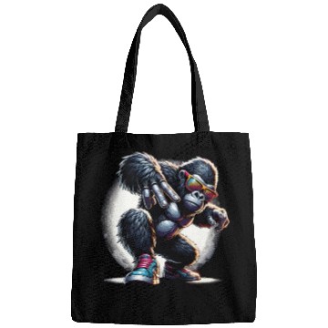 Discover Gorilla With Sunglasses Bags