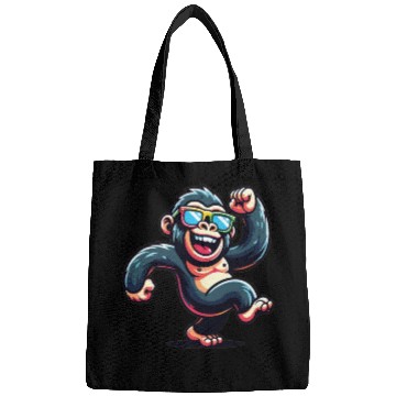 Discover Gorilla With Sunglasses Bags