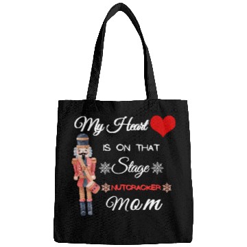 Discover My Heart is on that Stage Nutcracker Mom Bags