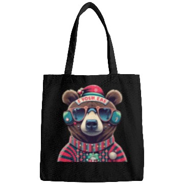 Discover Christmas Bear Bags