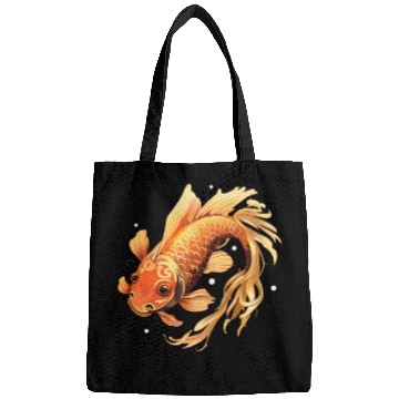 Discover Koi Fish Japanese Carp Pond Bags