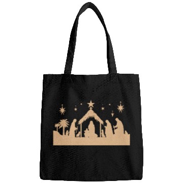 Discover Nativity Scene with Mary Joseph Baby Jesus Bags