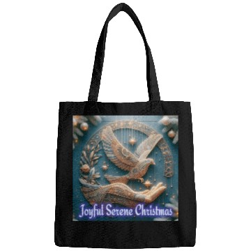 Discover Joyful Serene Christmas. Bags